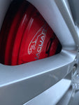 Straight Text Brake Calliper Decals With Leaper