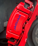 Curved Text Brake Calliper Decals - New Font