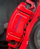 Curved Text Brake Calliper Decals - New Font